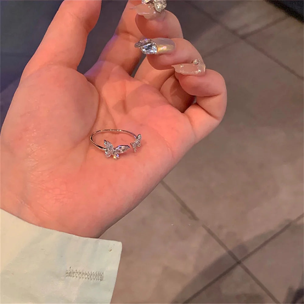 Bague « butterfly » réglable
