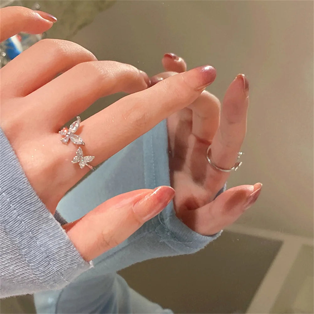 Bague « butterfly » réglable