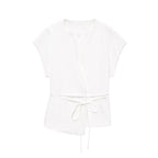 Ensemble “Aveline” - Tailleur pantalon sans manches avec ceinture Neyvora