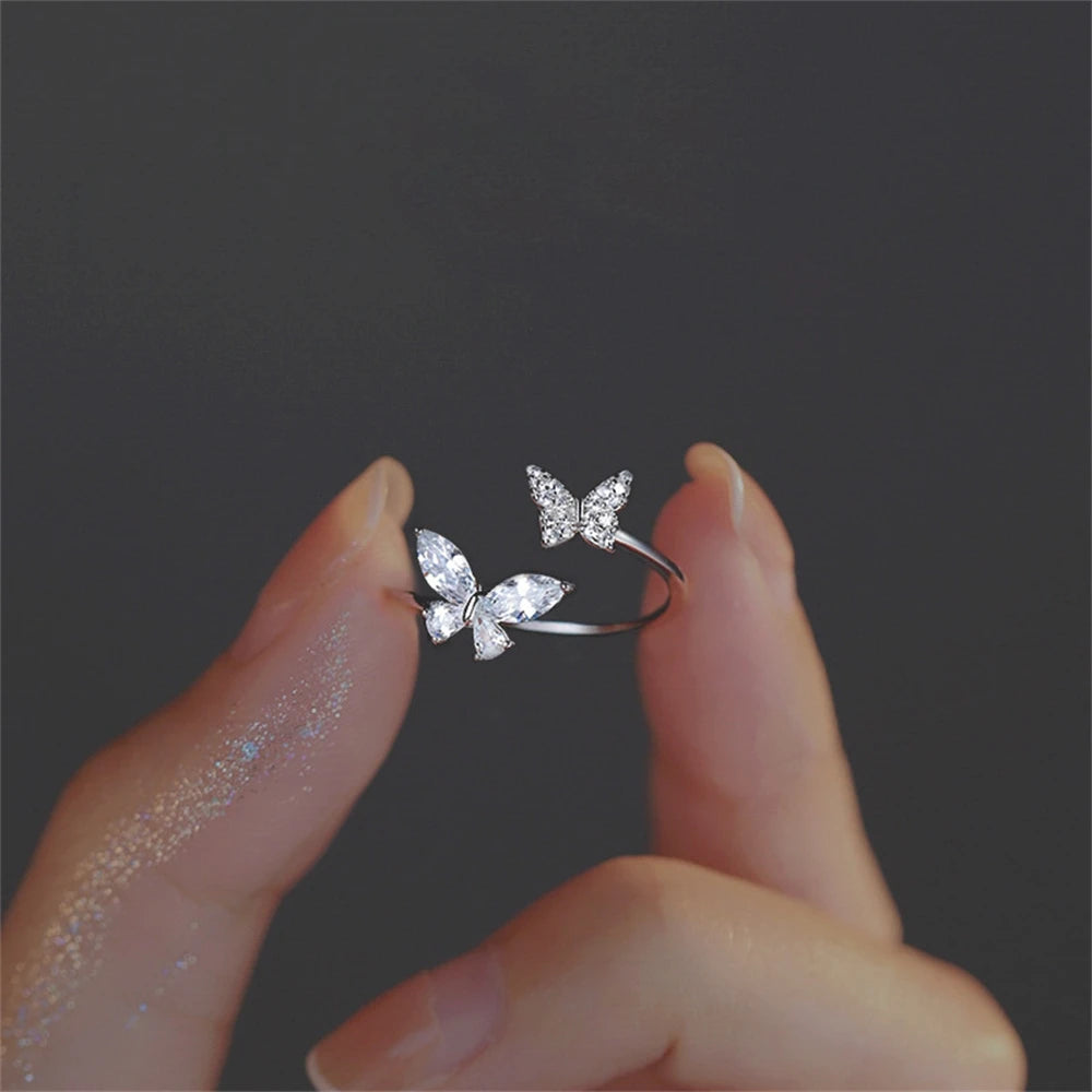 Bague « butterfly » réglable