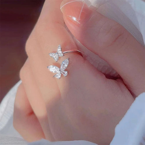 Bague « butterfly » réglable